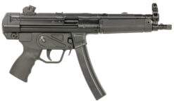 Century Arms HG6034ALN AP5 CORE 9mm Luger 30+1 8.90" Threaded Barrel, Black, Stamped Metal Rec, Fixed Front/Drum Rear Sights, Includes Sling (1 Mag)