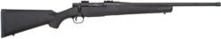 Mossberg 28175 Patriot  Full Size 400 Legend 4+1 20" Matte Blued Threaded Barrel, Matte Blued Drilled & Tapped Stainless Steel Receiver, Fixed Black Synthetic Stock, Right Hand