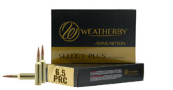 Weatherby M65PRC124HCB Select Plus  6.5PRC 124gr Hammer Custom 20 Per Box/10 Case