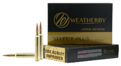 Weatherby M280A139HCB Select Plus  280Ackley Improved 139gr 20 Per Box/10 Case