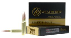 Weatherby M7PRC177HCB Select Plus  7mmPRC 177gr Hammer Custom 20 Per Box/10 Case