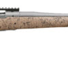 Ruger 57152 Hawkeye FTW Hunter Full Size 6.5 Creedmoor 4+1 Matte Stainless Steel Threaded Barrel, Picatinny Rail Stainless Steel Receiver, Speckled Tan/Black HS Precision Synthetic Stock