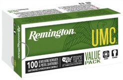 Remington Ammunition 23795 UMC Value Pack 40S&W 180gr Full Metal Jacket 100 Per Box/6 Case
