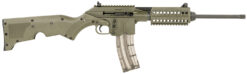 Kel-Tec SU22CAGRN SU22  Full Size 22 LR 26+1 16.10" Black Threaded Barrel, OD Green Picatinny Rail Polymer Receiver, OD Green Synthetic w/Storage Compartment Stock