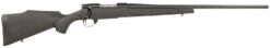 Weatherby VTX223RR4T Vanguard Obsidian Full Size 223 Rem 5+1 24"  Blued #2 Contour Threaded Barrel, Blued Drilled & Tapped Steel Receiver, Black Monte Carlo Synthetic Stock