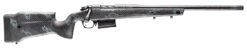 Bergara Rifles B14S754CF B-14 Crest 22-250 Rem 5+1 20" Sniper Gray Cerakote Fluted Barrel, Steel Receiver, Fixed Carbon Fiber Black & Gray Sponge Stock