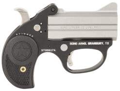 Bond Arms BASL Stinger  22 LR 2 3" Matte Double Anodized Stainless Steel Barrel, Anodized Aluminum Frame, Black Rubber Grip