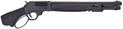 Henry H018XAH410 Axe  5+1 15.14" 410 Bore Blued Steel Barrel, Blued Drilled & Tapped Steel Receiver, Black Fixed Synthetic Stock