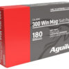 Aguila 82044AG   300Win Mag 180gr InterLock Boat Tail Soft Point 20 Per Box/10 Case
