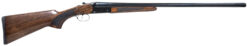 Pointer FT62028 FT6  Full Size 20 Gauge Break Open 3" 2rd 28" Black Side By Side Barrel, Black Anodized Aluminum Receiver, Fixed Turkish Walnut Stock, Ambidextrous