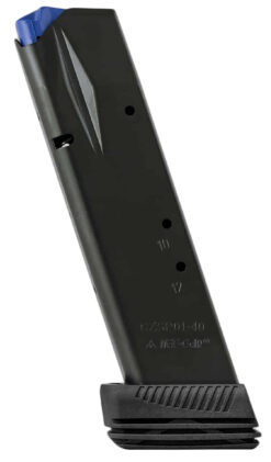 Mec-Gar MGCZ4014DPS CZ  14rd 40 S&W, Fits CZ Shadow/Shadow 2/85B/75B/SP-01 Black