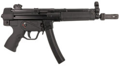 MAC 12750004 5  9mm Luger 30+1 8.90" Black Phosphate Steel Threaded Barrel, Black Phosphate Optics Ready Receiver/Frame, Black Grip, Ambidextrous
