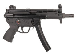 MAC 12750005 5K  9mm Luger 30+1 5.80" Black Phosphate Steel Threaded Barrel, Black Phosphate Optics Ready Receiver/Frame, Black Grip, Ambidextrous