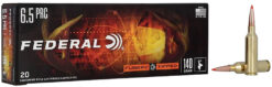 Federal F65PRCTFS1 Fusion  6.5PRC 140gr Tipped Fusion 20 Per Box/10 Case