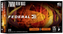 Federal F7RTFS2 Fusion  7mm 175gr Bonded Soft Point 20 Per Box/10 Case