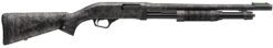 Winchester Repeating Arms 512457695 SXP Defender Compact 20 Gauge Pump 3" 5, 2 3/4" Shells 18" Forged Carbon Hydrodip Steel Barrel, Aluminum Receiver, Fixed Forged Carbon Hydrodip Synthetic Stock