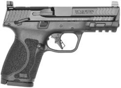 Smith & Wesson 14099 M&P M2.0 *MA Compliant Compact 9mm Luger 10+1 4" Black Armornite Stainless Steel Barrel, Black Cerakote Optic Cut/Serrated Stainless Steel Slide & Polymer Frame w/Picatinny Rail