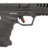 SAR USA SAR9SOCOMBL SAR9 SOCOM 9mm Luger 21+1 5.20" Black Steel Barrel, Black Steel Optic Ready/Ported/Serrated Slide, Black Polymer Frame w/Picatinny Rail, Interchangeable Backstrap Grip, Right Hand