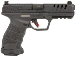 SAR USA SAR9SOCOMBL SAR9 SOCOM 9mm Luger 21+1 5.20" Black Steel Barrel, Black Steel Optic Ready/Ported/Serrated Slide, Black Polymer Frame w/Picatinny Rail, Interchangeable Backstrap Grip, Right Hand