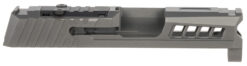 True Precision Inc TPP365SBCRMS Axiom Optic Cut Slide Fits Sig P365 Black DLC Anodized 416R Stainless Steel