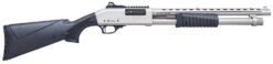 Citadel FRMN1220SYN Mariner  12 Gauge Pump 3" 4+1 18.50" Black Full Heat Shield Barrel, Black Picatinny Rail Steel Receiver, Fixed Black Synthetic Stock