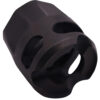 True Precision Inc TPYMICROBL Micro Compensator Y-Type Black Nitride 416R Stainless Steel 1/2"x28 Threads 9mm/380 ACP