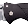 Cold Steel CSFLC3SPSSZ Verdict  EDC 3" Tanto Plain Folding 4116 Krupp SS Blade, Black Textured GFN Handle