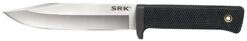 Cold Steel CS38CKE SRK  6" Fixed Clip Point Plain 3-V Steel Blade, 4.75" Black Textured Kray-Ex Handle