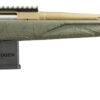 Ruger 46942 American II Predator Full Size 6.5 Grendel 10+1 22" Burnt Bronze Cerakote Spiral Fluted Threaded Barrel & Alloy Steel Receiver w/Picatinny Rail, Green Splatter Adj LOP Synthetic Stock