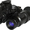ATN NVGOPS3153HPW PS31-3 HFW Night Vision Goggles Matte Black 1x18mm Generation 3 Auto-Gated White Phosphor, 64-72 Ip/mm, A Grade Resolution