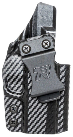 Rounded Gear SSRP365CFRHVAR Kydex  IWB Black Kydex Fits Sig P365 Belt Clip Right Hand