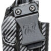 Rounded Gear SFAHELLCATCFRHVAR Kydex  IWB Black Kydex Fits Springfield Hellcat Belt Clip Right Hand