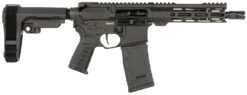 CMMG 30AF20AAB Banshee MK4 300 Blackout 30+1 8" Black Nitride Medium Taper Threaded Barrel, EML 7" M-LOK Handguards, Black Armor Cerakote Aluminum Picatinny Rail Receiver, CMMG Zeroed Grips
