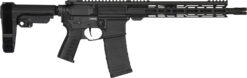 CMMG 30AB20FAB Banshee MK4 300 Blackout 30+1 12.50" Black Nitride Medium Taper Threaded Barrel, EML 7" M-LOK Handguards, Black Armor Cerakote Aluminum Picatinny Rail Receiver, CMMG Zeroed Grips