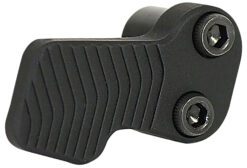 Odin Works ACCXMRBLK  Extended Magazine Release AR-15 Cerakote Black 6061 Aluminum