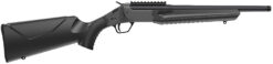 Rossi LWC357MBK LWC  357 Mag 1rd 16.50" Black Oxide Threaded Barrel, Black Picatinny Rail Steel Receiver, Black Fixed Synthetic Stock