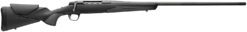 Browning 036003297 X-Bolt 2 Hunter Full Size 300 PRC 3+1 26"  Matte Blued Threaded Sporter Barrel, Blued Drilled & Tapped Steel Receiver, Adj Vari-Tech Black Synthetic Stock, Thread Protector