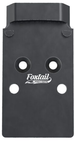 Foxtail Precision 100001 Red Dot Adapter Plate for Optics-Ready Pistol  Black Anodized CZ P10