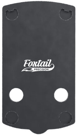 Foxtail Precision 100009 Red Dot Adapter Plate for Optics-Ready Pistol  Black Anodized Glock 43X/48 MOS Springfield Armory OSP