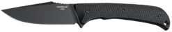 Hogue 35869 Extrak  3.30" Fixed Clip Point Plain Black Cerakote CPM M4 Tool Steel Blade, Black Textured G10 Scales Handle
