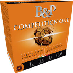 B&p Ammunition 410BCP8 Competition One  410Gauge 2.50" 1/2oz 8Shot 25 Per Box/10 Case