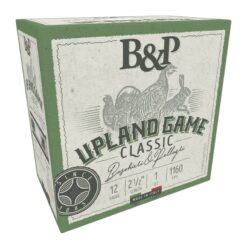 B&p Ammunition 12B1UP6 Upland Game Classic 12Gauge 2.50" 1oz 6Shot 25 Per Box/10 Case