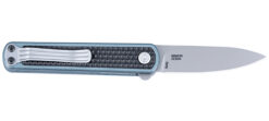CRKT 7070 Pup  EDC 2.09" Folding Plain Bead Blasted AUS-10A SS Blade, GRN Handle