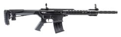 Gforce Arms GF251220 GF25  12 Gauge Semi-Auto 3" 5+1 20" Black Cerakote Spiral Threaded Barrel, Black Cerakote Picatinny Rail Aluminum Receiver, Black Adjustable Synthetic Stock  w/Black Rubber Grip