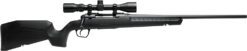 Savage Arms 32001 Axis XP Combo 223 Rem 4+1 22" Matte Black Button Rifled Barrel, Matte Black Drilled & Tapped Carbon Steel Receiver, Fixed Sporter Black Synthetic Stock, Weaver 3-9x40mm, Right Hand