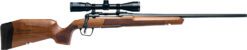 Savage Arms 32261 Axis 2 XP Combo 7mm-08 Rem 4+1 22" Matte Black Sporter Barrel & Drilled & Tapped Carbon Steel Receiver, Ergonomic Hardwood Stock, Right Hand, Boresighted 3-9x40mm Scope