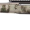 Savage Arms 32308 Axis 2 Pro Compact 223 Rem 4+1 20" Gun Metal Bronze Cerakote Heavy Threaded Barrel & Picatinny Rail Carbon Steel Receiver, Fixed Woodland Camo Synthetic Stock, Left Hand