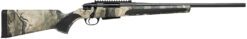 Stevens 19467 334 Bolt Action 308 Win 3+1 20" Camo/Dark Gray Carbon Steel Receiver Integrated Recoil Lug Ergonomic/Recoil Pad  Synthetic Stock Picatinny Rail Right Hand