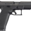 CZ-USA 91591 P-10 F  Full Size Frame 45 ACP 13+1 4.50" Black Steel Barrel, Black Steel Optic Ready/Serrated Slide, Black Polymer Frame w/Picatinny Rail, Interchangeable Backstrap Grip