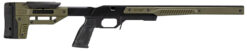 Mdt Sporting Goods Inc 104218ODG Oryx Chassis OD Green 6061-T6 Aluminum Fits Howa 1500 LA/ Weatherby Vanguard LA